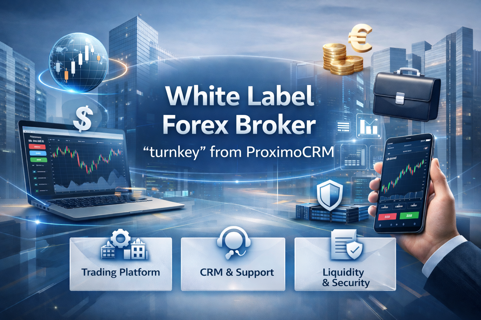 White Label Forex broker turnkey from ProximoCRM